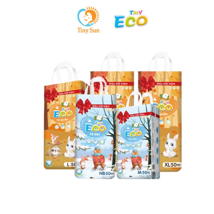 Bỉm Tiny Eco – Đai chun chống lằn
