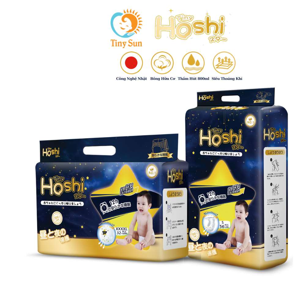 Bỉm Tiny Hoshi – Đệm mây