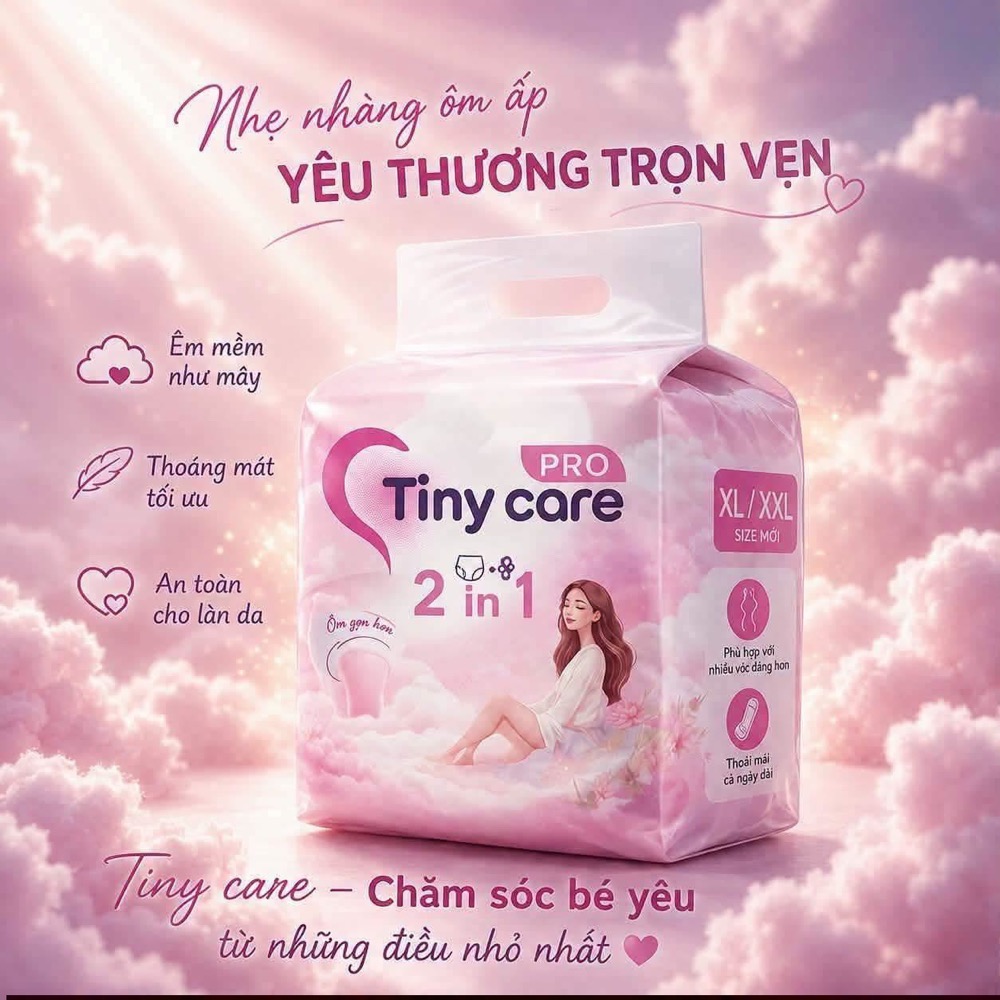 Băng vệ sinh dạng quần TinyCare Pro