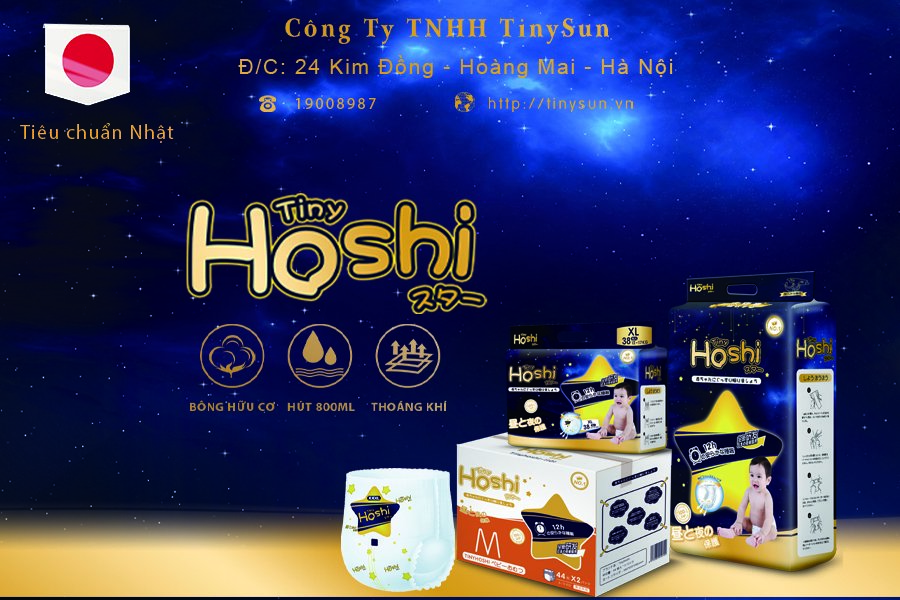 banner bỉm hoshi