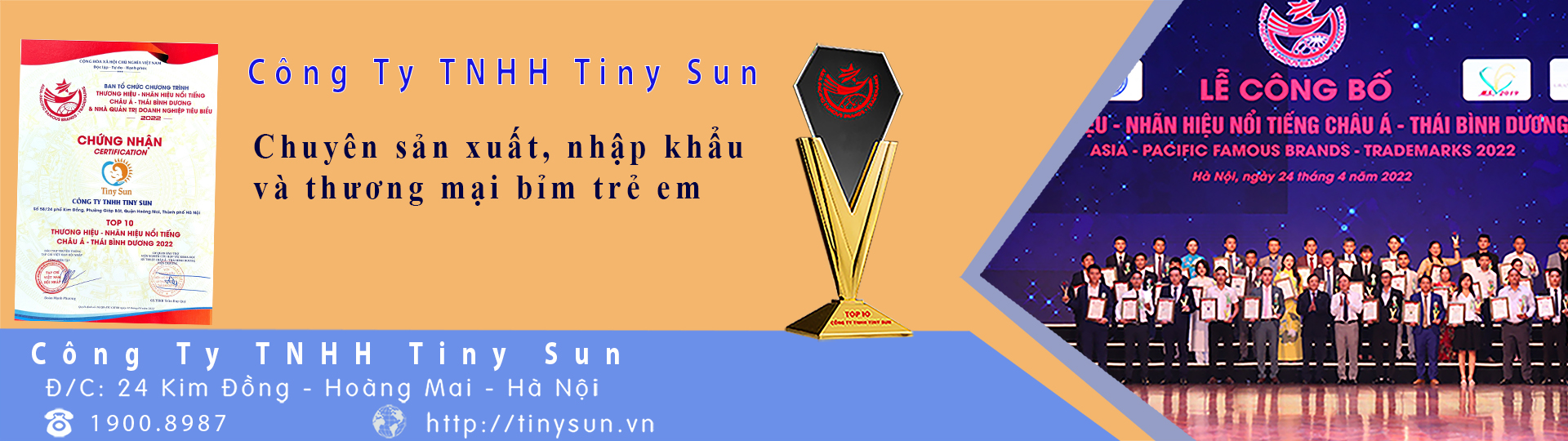 công ty TNHH tiny sun chuyên sản xuất bỉm