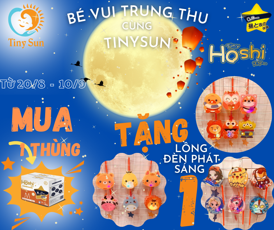 quàng tặng mua bỉm hoshi