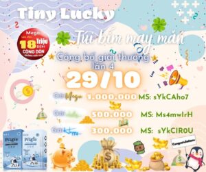 tiny lucky tuần 4