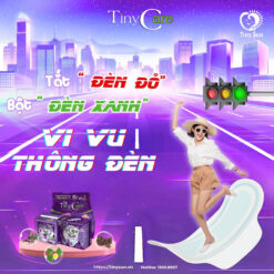 Băng Vệ Sinh TinyCare Tinh Chất Tía Tô - TinySun