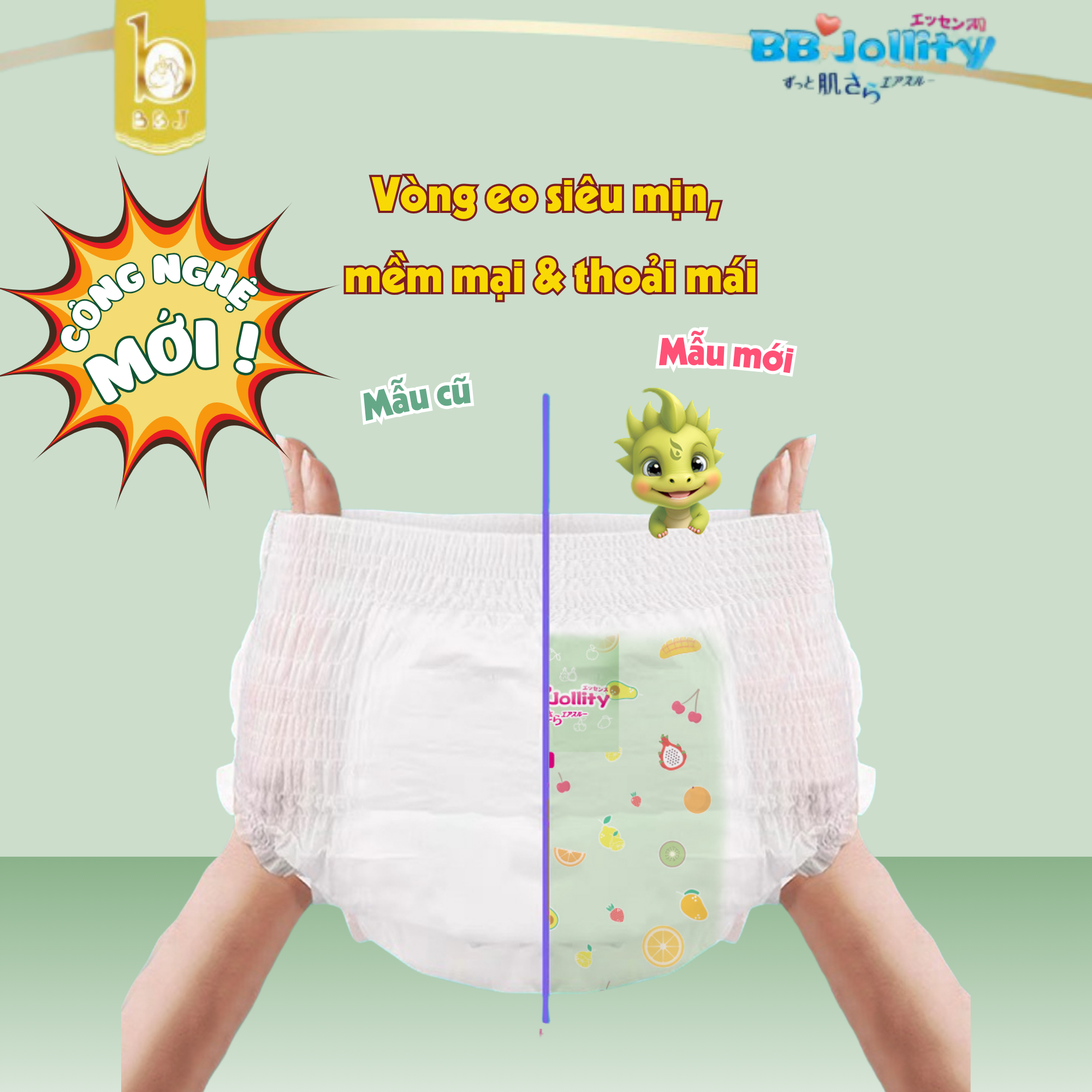 Bỉm BB Jollity Cao cấp - Vitamin C - Ảnh 5