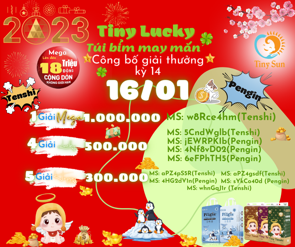 kết quả tiny lucky 14