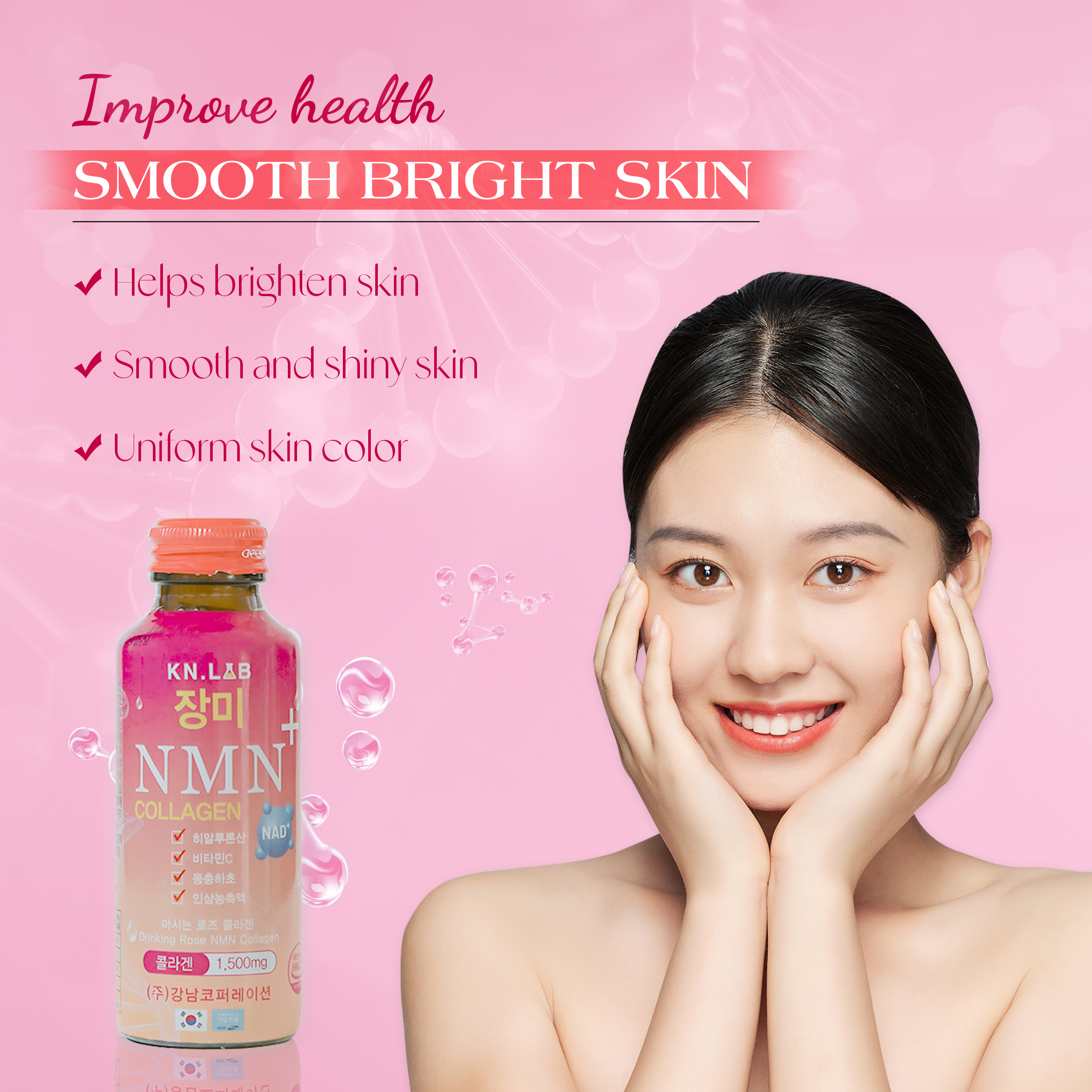 Collagen NMN Kangnam Lab Chính hãng Hàn Quốc - Ảnh 3