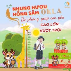 Nước Uống Hồng Sâm Nhung Hươu OKLA - Made in Korea