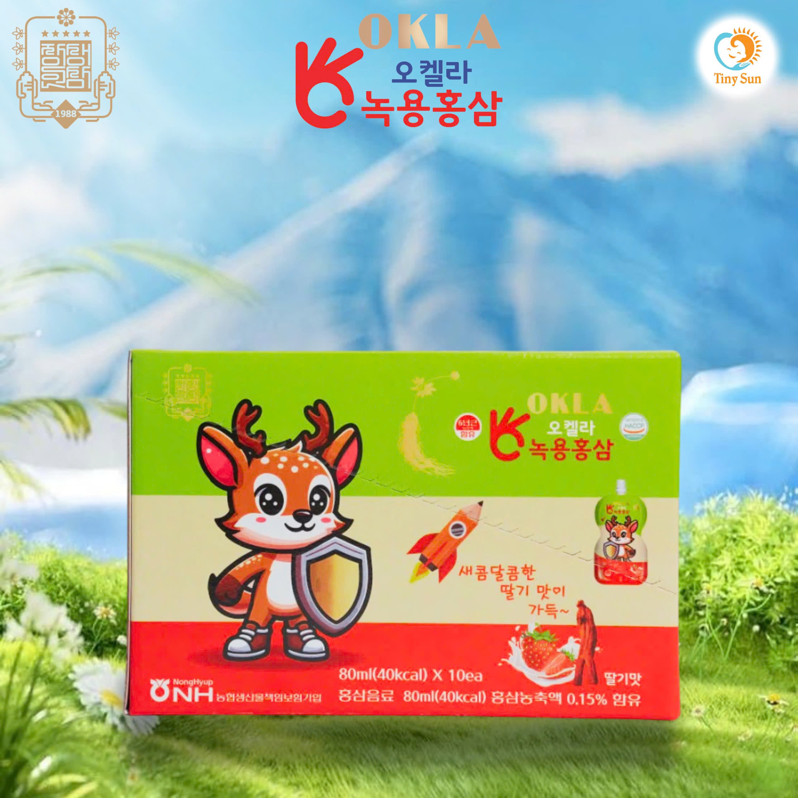 Nước Uống Hồng Sâm Nhung Hươu OKLA - Made in Korea - Ảnh 8
