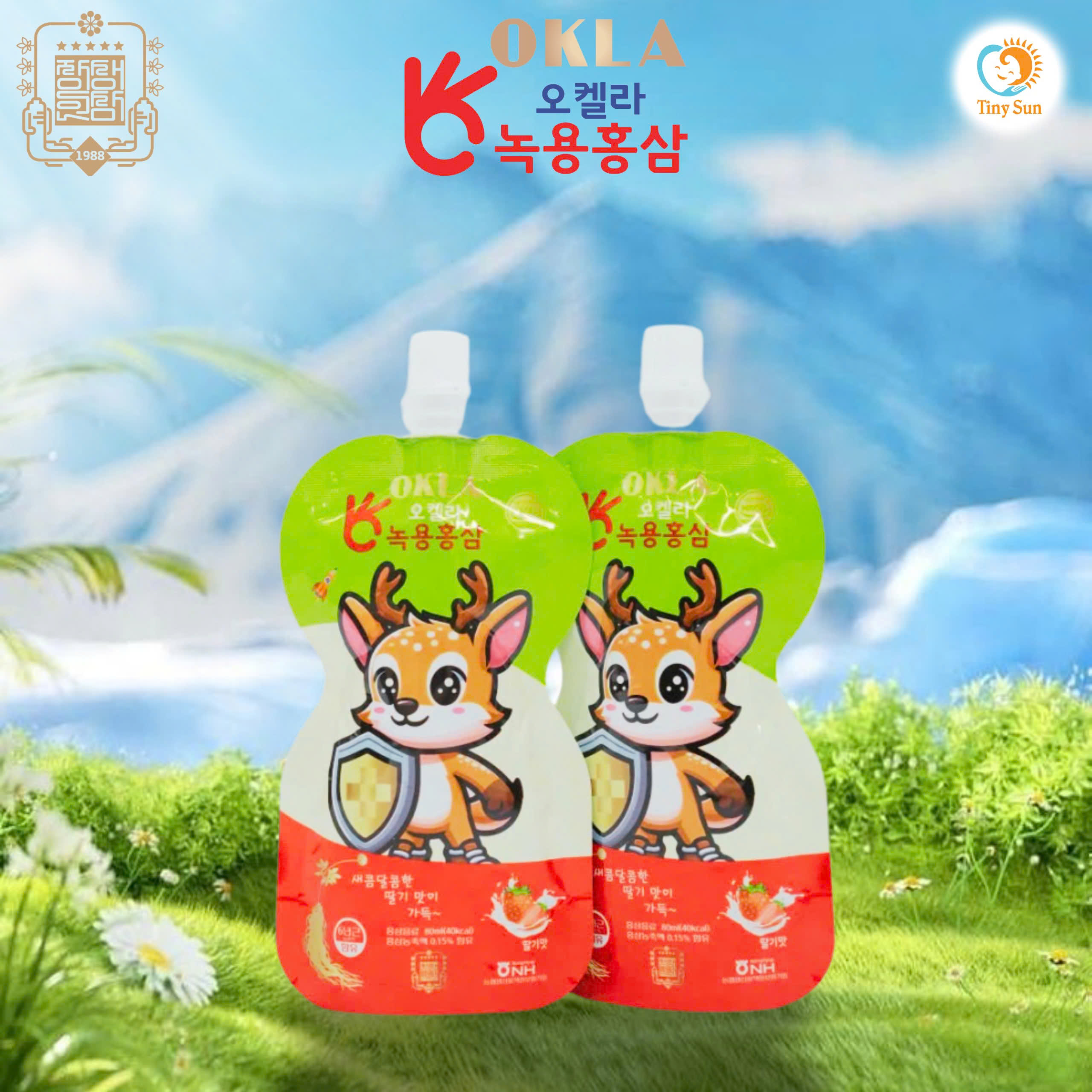 Nước Uống Hồng Sâm Nhung Hươu OKLA - Made in Korea - Ảnh 7
