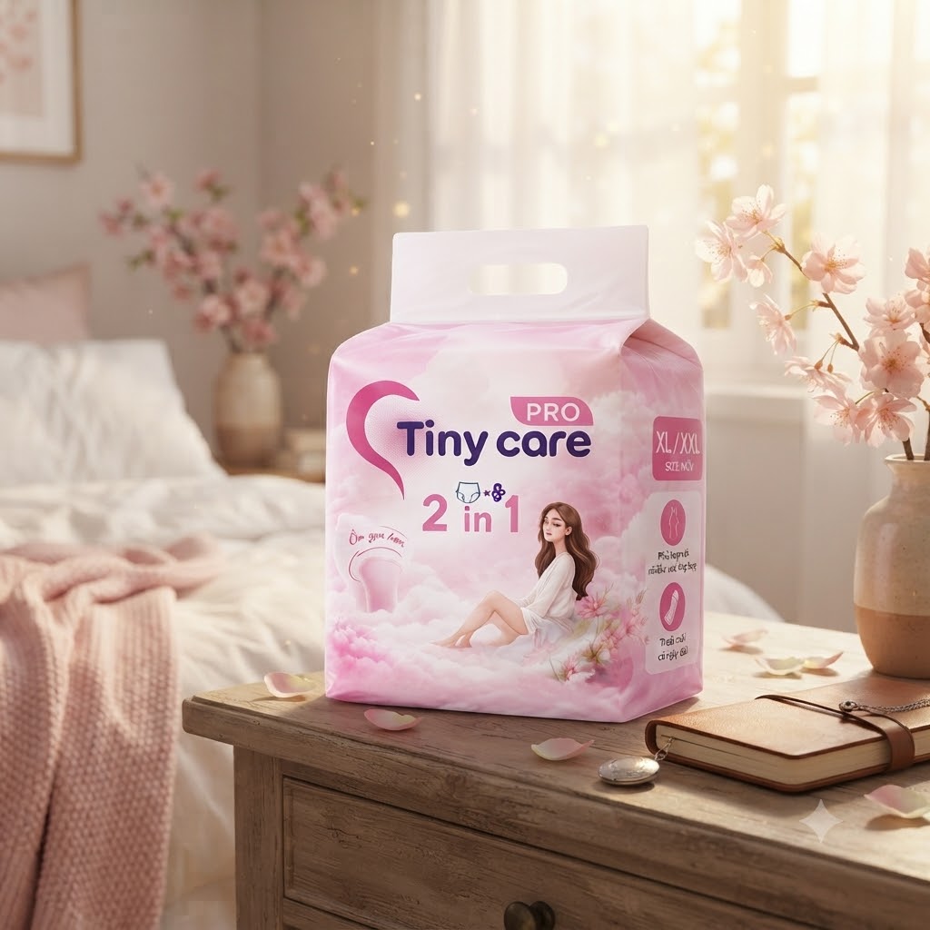 Băng vệ sinh dạng quần TinyCare Pro - Ảnh 2