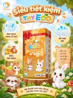 Bỉm Tiny Eco – Đai chun chống lằn