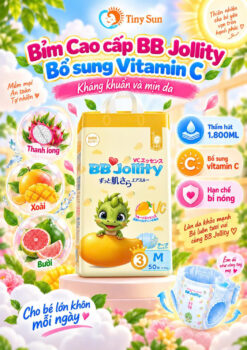 Bỉm BB Jollity Vitamin C
