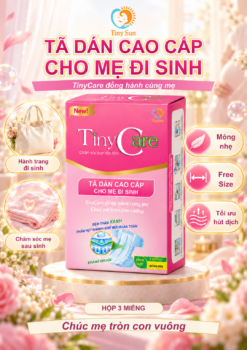Bỉm đi sinh TinyCare
