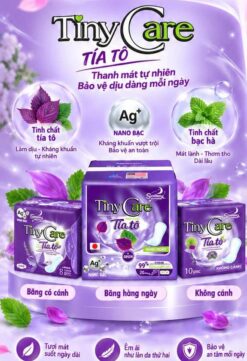 Băng vệ sinh TinyCare Tía tô
